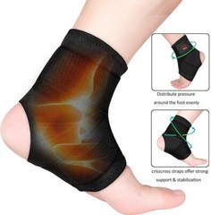 Ankle Brace 2 Pack Breathable & Strong for Sprained Ankle M Medium Size