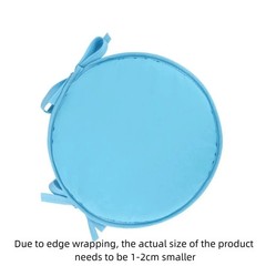 Thickened Sponge Round Chair Pad 30*30CM Washable Stool Cushion Candy Color With