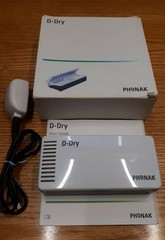 Phonak D-Dry Hearing Aid Dryer Dehumidifier & UV Sanitizer In Box