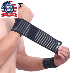 1PC 40-180CM Elastic Bandage Compression Knee Support Sports Strap Knee Protecto
