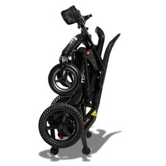 Pride Mobility Jazzy Ultra Light Folding Travel Power Chair – 300 lbs…