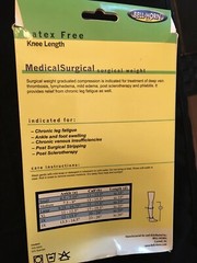 Bell-Horn 11810 knee length closed toe beige XX-Large medical surgical legware