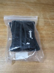 IPOW FBA_5169170 Knee Strap Support 2 Pieces – Black