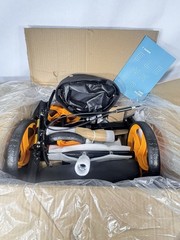 ELENKER MT-9253 Knee Walker Scooter Foldable Steering Brake 300 lb Black