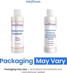 Ostomy Deodorant Liquid Unscented 8oz Pouch Odor Eliminator for Adults