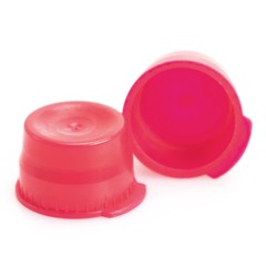 McKesson Tube Closure Snap Cap Red Polyethylene 177-113146R 1000 per Bag