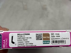 Jobst Bella Strong Arm Sleeve for Lymphedema Beige Compression 20-30mmHg Size 6
