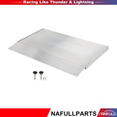 4.38″H 700lbs Capacity Threshold Ramp Bridge Portable Aluminum Angled Entry