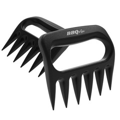 Meat Claws for Shredding Pulled Pork – Heavy Duty Solid Bear Claws Meat Shred…