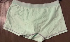 Four Men’s Carer Washable Absorbent Underwear L Light Green