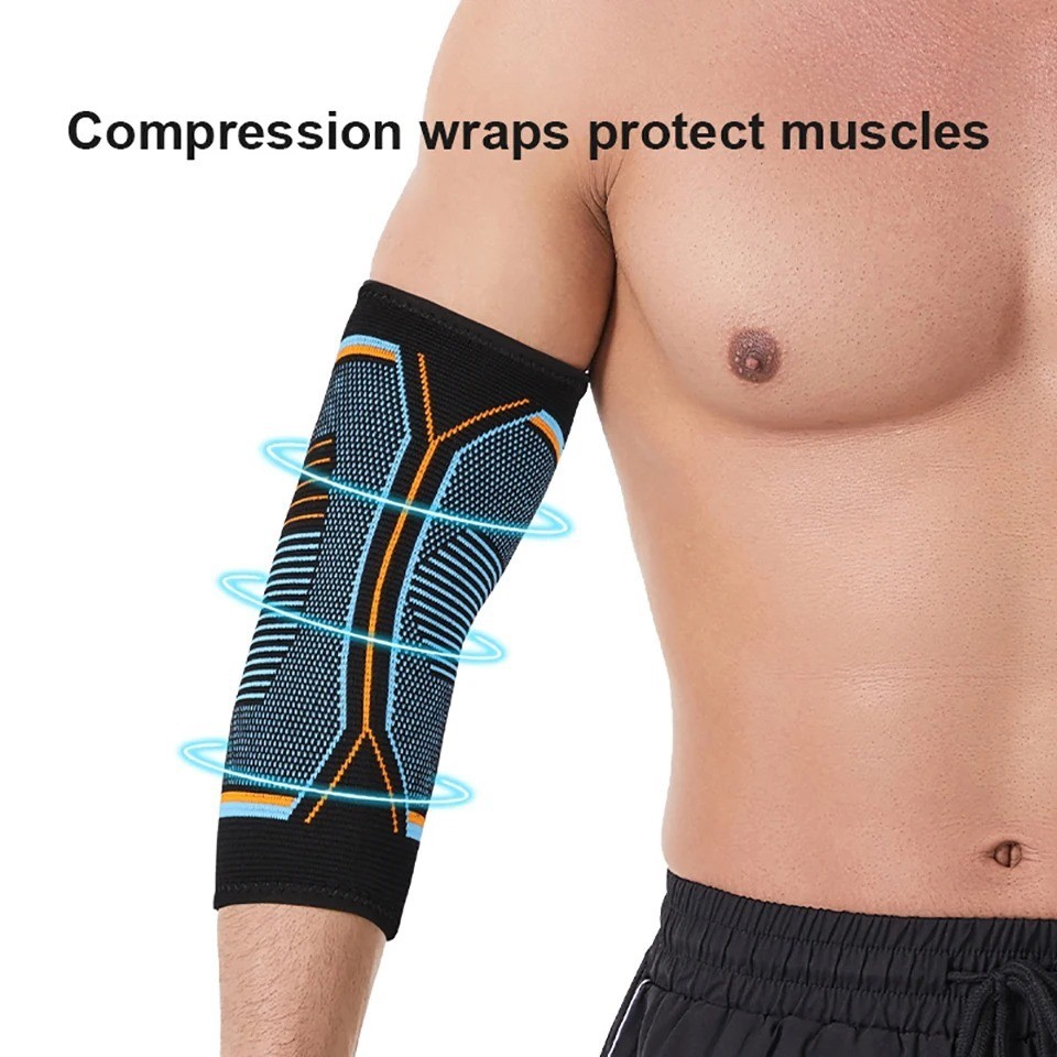 Elbow Copper Compression Sleeve Elbow Braces For Tennis Arthritis Bursitis US