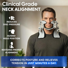 Forward Head Posture Corrector Neck Collar – Cervical Traction Brace for Text Ne
