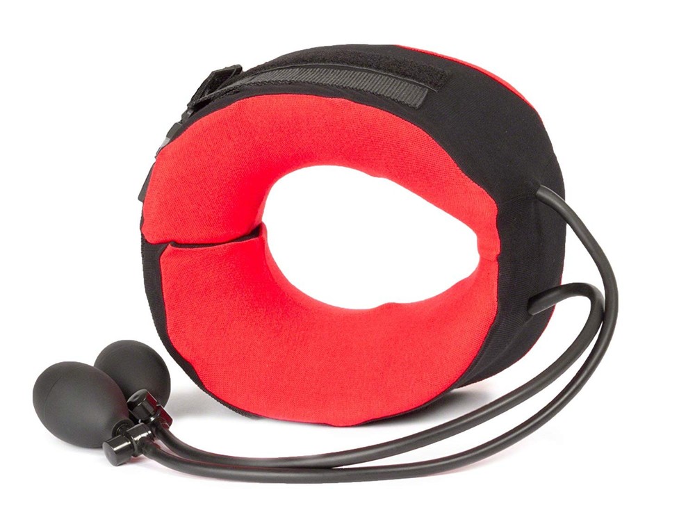Body Sport TracCollar Cervical Neck Traction Device, Small/Medium, Fits 14” to
