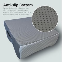 Leg Elevation Pillow – Memory Foam Cooling Support for Knee, Ankle, Post Surgery