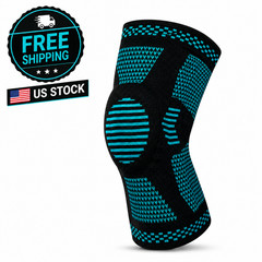 Copper Knee Sleeve Compression Brace Support Joint Pain Relief Sports Gym