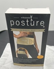 Vriksasana Posture Sacroiliac Belt SI Plus Size new sealed in box.