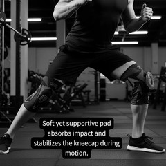 Knee Brace Compression Sleeve Support Joint Pain Arthritis Relief For Sport Gym
