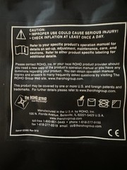 ROHO 1R109LPC Low Profile Wheelchair Air Seat Cushion 18.25”x 16.5” x 2.25”