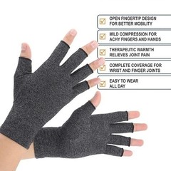 Medical Arthritis Gloves Compression Copper Pain Relief Hand Wrist Support Brace