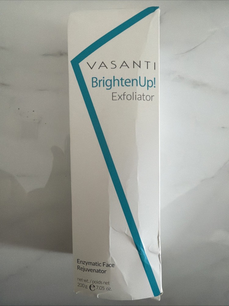 VASANTI Exfoliating Brighten Up – Enzymatic Face Rejuvenator. 7.05 Oz 200g New