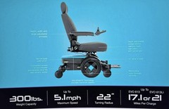Jazzy EVO 613 Power Chair Power Wheelchair