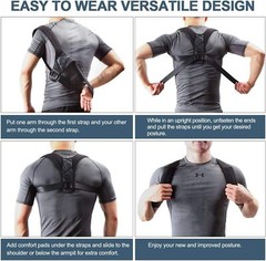 Posture Corrector-Back Brace for Men Women Upper Spine Support Pain Relief Comfy
