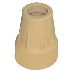 Carex Crutch Tips Extra Large with Metal Reinforced Base Skid-Resistant 1 Pair