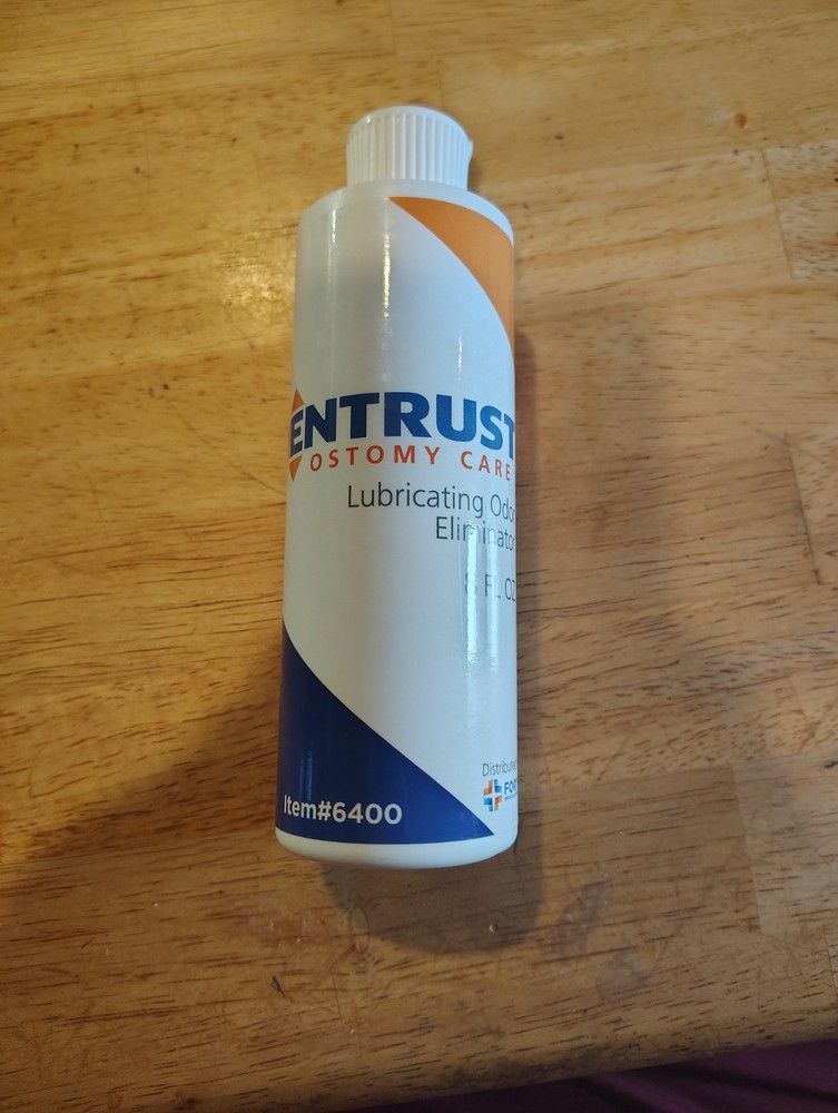 entrust ostomy care lubrication odor eliminator 8 fl oz