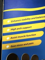 WALK-HERO Size G Medical Orthotic Insoles M 10-10.5/ W 12-12.5