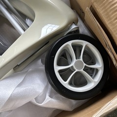 Byacre Carbon Ultralight Rollator Walker Oyster White New COMPACT Size New!