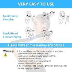 Neck Stretcher Exerciser, Cervical Traction Device for Pain 30-35 Pounds
