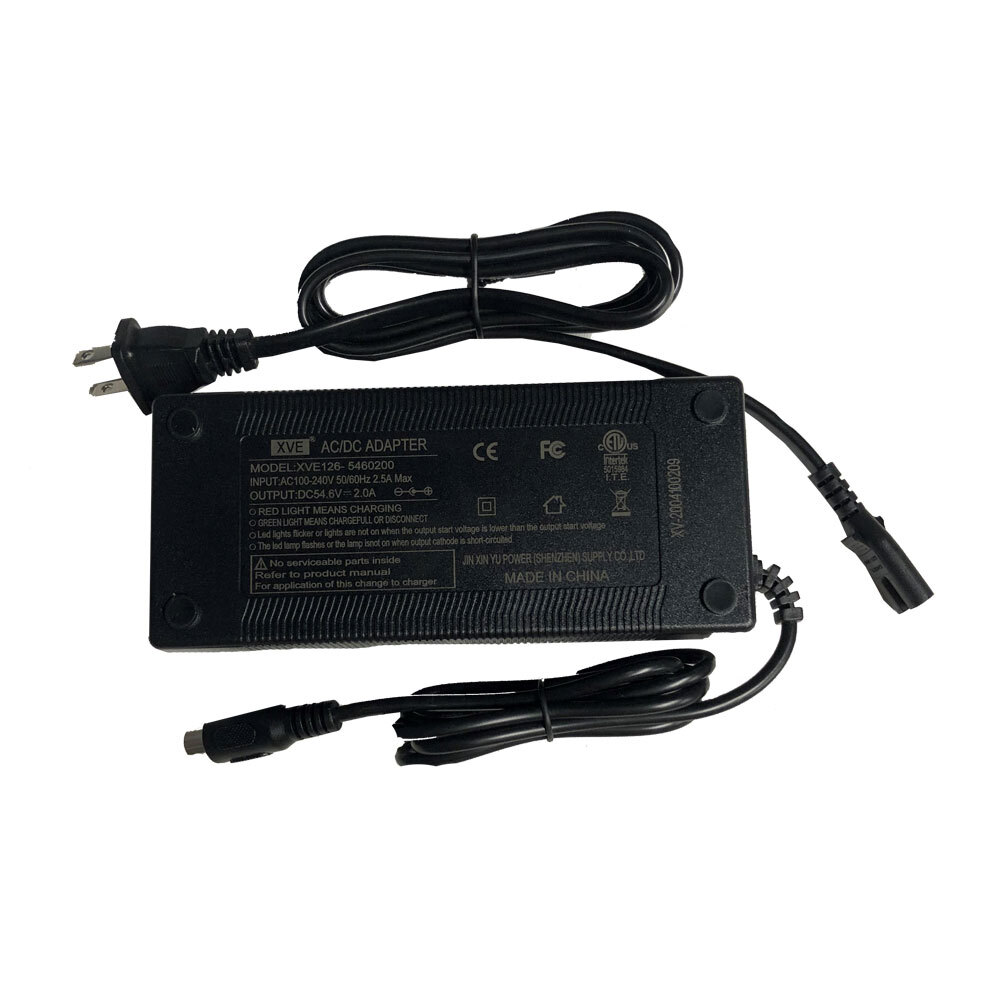 Charger for 48V 10AH 700W 3-Wheel Electric Scooter Heavy Duty Mobility Scooter