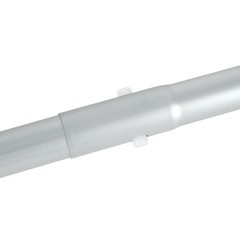 14 ft Aluminum Telescopic Pool Pole in Silver & Teal – 2.4 lbs. – 2 Piece