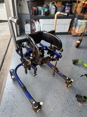 Rifton Pacer K630 MEDIUM Sz 3 Gait Trainer 150lb. weight limit