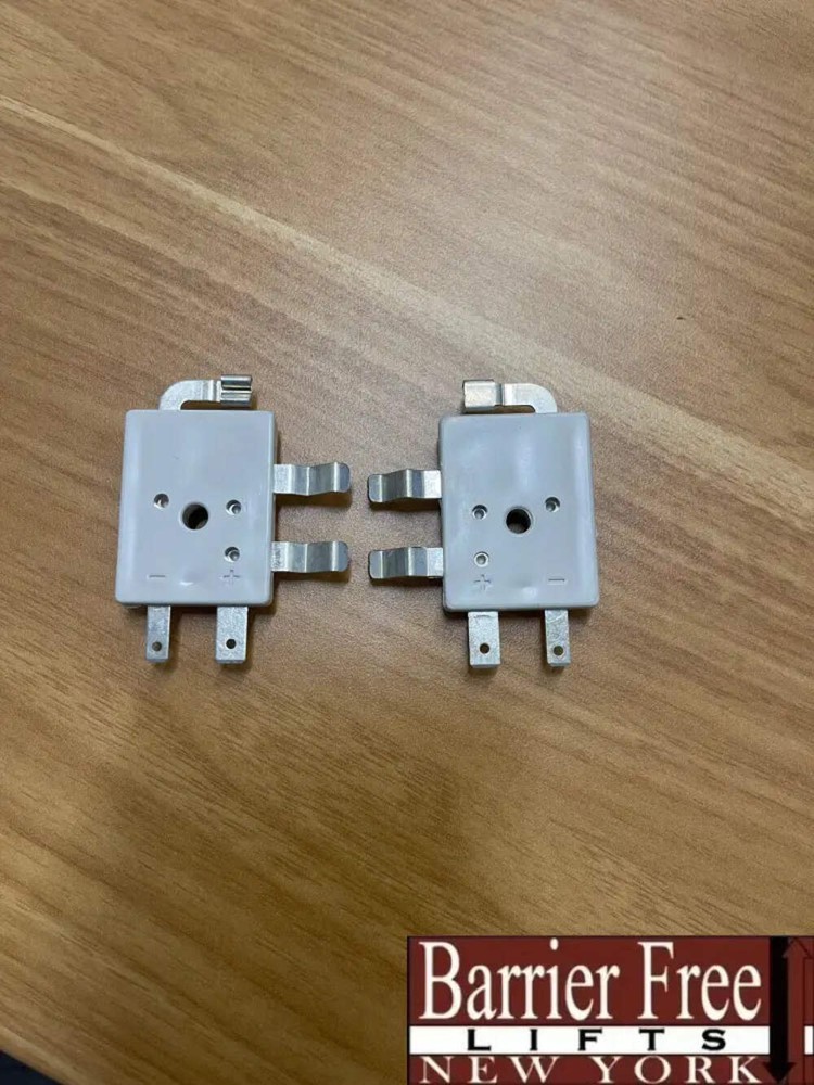 Bruno Elan or Bruno Elite Stairlift Rail Charge Contact Assembly (inc upper & lo