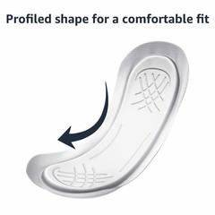 Thick Super Absorbent Unscented Menstrual Pads 48 Count Heavy Flow Period