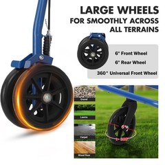 2 in 1 Rollator Walker & Transport Chair Foldable Walker Wheelchair Combo 330LBS