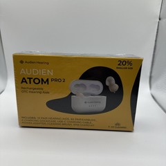 Audien ATOM PRO 2 Wireless Rechargeable OTC Hearing Aids For Parts Not Working