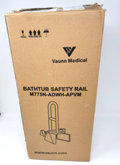 Vaunn Medical Bathtub Safety Rail White M775N-ADWH-APVM
