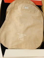 30 Hollister 18392 2~Piece Closed Ostomy Pouch 1 3/4″ Pack/30 Pouches