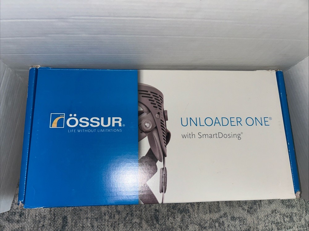 Ossur Unloader One with SmartDosing Size Large Left Medial B-240618714 W/ Extras