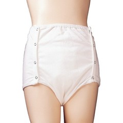 First Quality COTTON SNAP PANTS, LARGE, 1/BAG