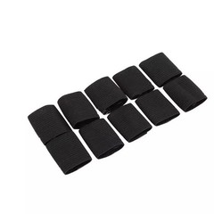 10pcs Finger Compression Sleeves Protector Support Pain Management Elastic Fiber
