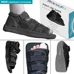 Post Op Shoe – Adjustable Orthopedic Walking Shoe for Women & Men – Square Op…
