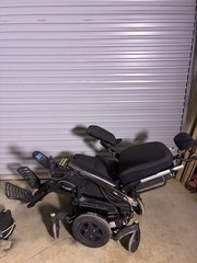Q500 Electric Wheelchair Used All 5 Speeds Work All Controls Work Except Legs