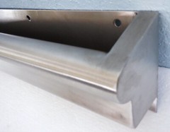 36″ Stainless Grab Bar / Storage / Drainage Tray Combo
