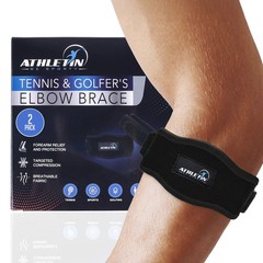 Elbow Compression Strap for Tennis & Golf Athletes | Athletin Be Sporty