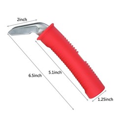 Valorcielo Car Door Handle for Elderly 300 lb Support Red 1 Pack Auto cane