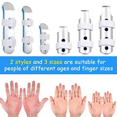Pieces Finger Splint Metal Finger Support Finger Knuckle 10 Piece Set 10 Blue