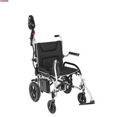 Lightweight 37.5 lbs Foldable Electric Wheelchairs Max 265lbs, 25 Miles Range